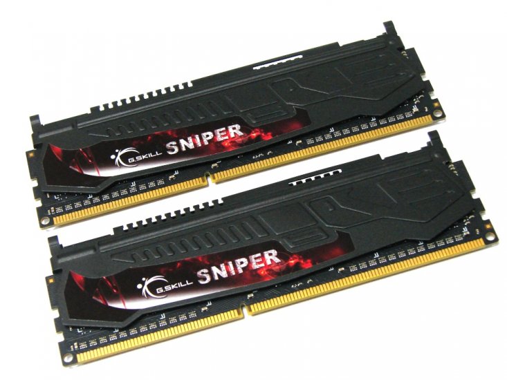 G.Skill F3-14900CL9D-8GBSR PC3-14900 1866MHz 8GB (2 x 4GB Kit) XMP Sniper 240pin DIMM Desktop Non-ECC DDR3 Memory - Discount Prices, Technical Specs and Reviews - Click Image to Close