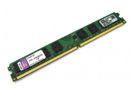 Kingston KTH-XW4300/2G 2GB Low Profile PC2-5300 2Rx8 667MHz CL5 240-pin DIMM, Non-ECC DDR2 Desktop Memory - Discount Prices, Technical Specs and Reviews