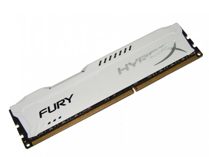 Kingston HX318C10FW/8 8GB PC3-15000 1866MHz HyperX Fury White 240pin DIMM Desktop Non-ECC DDR3 Memory - Discount Prices, Technical Specs and Reviews - Click Image to Close