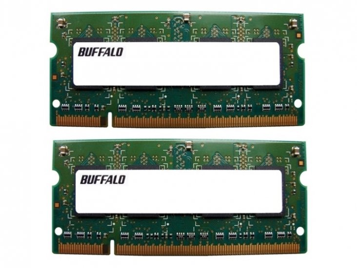 Buffalo D2/N800-4GX2 8GB (2 x 4GB Kit) PC2-6400 800MHz 200pin Laptop / Notebook Non-ECC SODIMM CL6 1.8V DDR2 Memory - Discount Prices, Technical Specs and Reviews - Click Image to Close