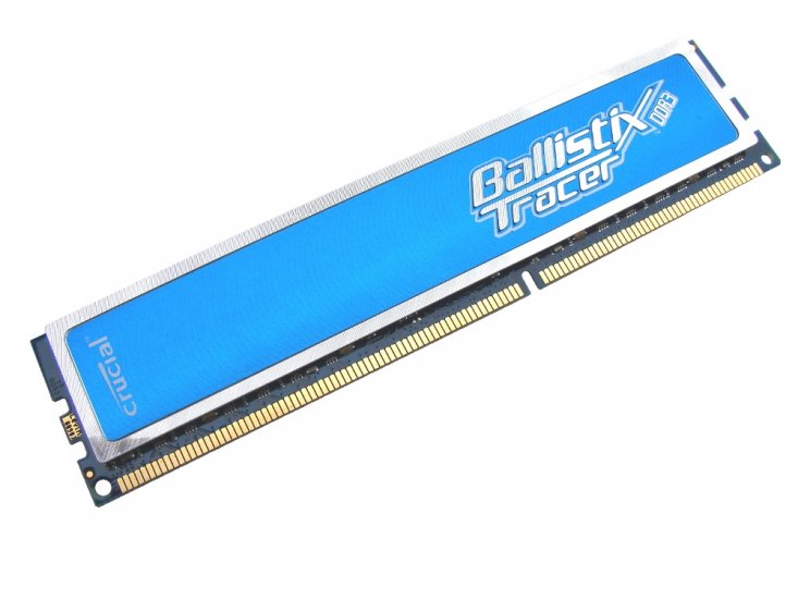 Crucial Ballistix Tracer BL25664TG1337 PC3-10600U 2GB DDR3 1333MHz Memory - Discount Prices, Technical Specs and Reviews - Click Image to Close