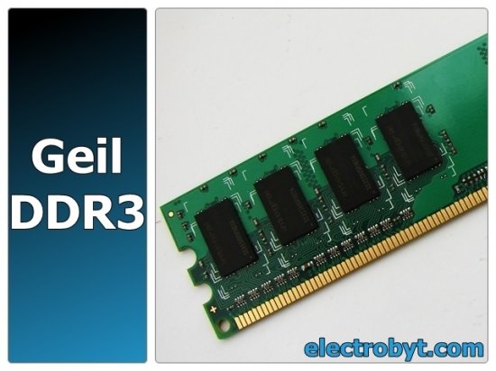 Geil GG31GB1066C8SC PC3-8500 1066MHz 1GB Green Series 240pin DIMM Desktop Non-ECC DDR3 Memory - Discount Prices, Technical Specs and Reviews