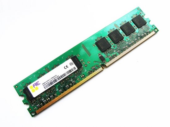 Aeneon AET760UD00-37DA98Z 1GB PC2-4200U-444 533MHz 240-pin DIMM, Non-ECC DDR2 Desktop Memory - Discount Prices, Technical Specs and Reviews