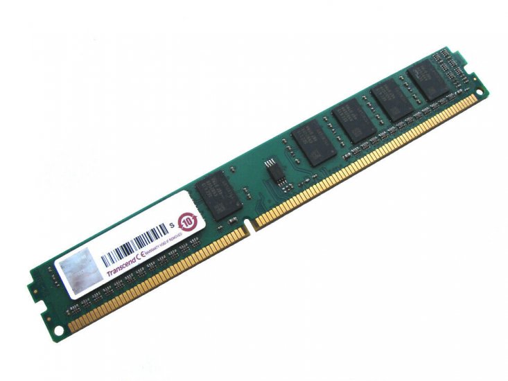 Transcend TS256MLK64V3NL 2GB PC3-10600U Low Profile 240pin DIMM Desktop Non-ECC DDR3 Memory - Discount Prices, Technical Specs and Reviews - Click Image to Close