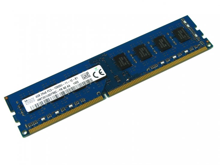 Hynix HMT351U6EFR8C-PB 4GB PC3-12800U-11-12-B1 2Rx8 1600MHz 240pin DIMM Desktop Non-ECC DDR3 Memory - Discount Prices, Technical Specs and Reviews - Click Image to Close