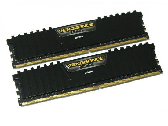 Corsair CMK8GX4M2A2400C14 8GB, (2 x 4GB Kit), Vengeance LPX Black, PC4-19200, 2400MHz, CL14, 1.2V, 288pin DIMM, Desktop / Gaming DDR4 Memory - Discount Prices, Technical Specs and Reviews