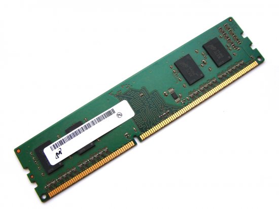 Micron MT4JTF25664AZ-1G1 PC3-8500 1066MHz 2GB 1Rx16 240pin DIMM Desktop Non-ECC DDR3 Memory - Discount Prices, Technical Specs and Reviews