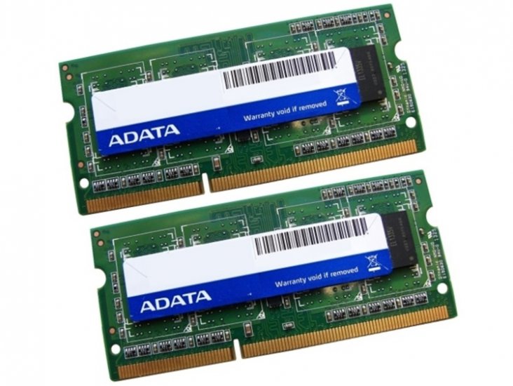 ADATA AD3S1333B1G9-2 2GB (2 x 1GB Kit) PC3-10600 1333MHz 204pin Laptop / Notebook SODIMM CL9 1.5V Non-ECC DDR3 Memory - Discount Prices, Technical Specs and Reviews - Click Image to Close