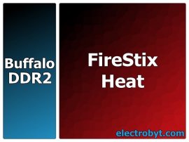 Buffalo FSH800D2B-2G 2GB FireStix Heat PC2-6400 800MHz CL4 240-pin DIMM, Non-ECC DDR2 Desktop Memory - Discount Prices, Technical Specs and Reviews