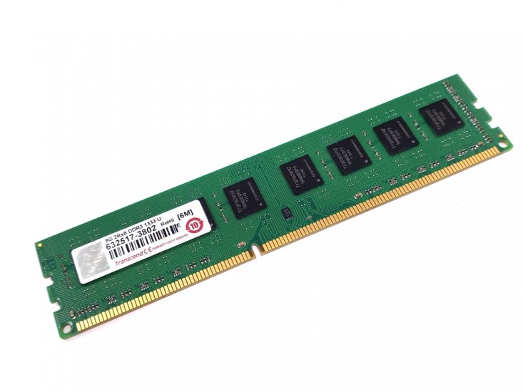 Transcend JM1333KLH-8G 8GB PC3-10600 1333MHz 240pin DIMM Desktop Non-ECC DDR3 Memory - Discount Prices, Technical Specs and Reviews - Click Image to Close
