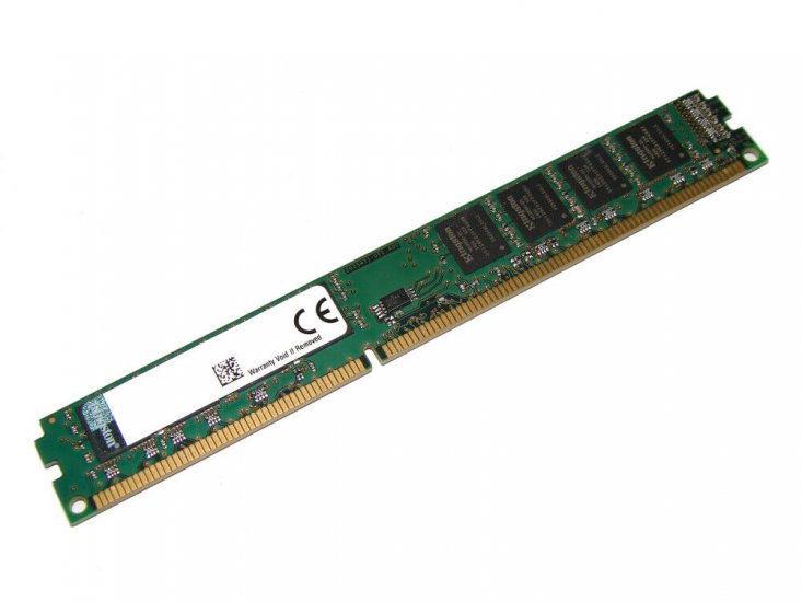 Kingston Value Range KVR16LN11/4 4GB PC3-12800 1600MHz 240pin Low Profile DIMM 1.35V Desktop Non-ECC DDR3 Memory - Discount Prices, Technical Specs and Reviews - Click Image to Close