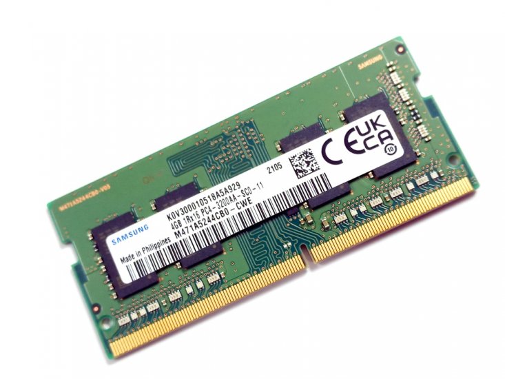 Samsung M471A5244CB0-CWE 4GB PC4-3200AA-SC0-11 1Rx16 3200MHz PC4-25600 260pin Laptop / Notebook SODIMM CL22 1.2V Non-ECC DDR4 Memory - Discount Prices, Technical Specs and Reviews - Click Image to Close