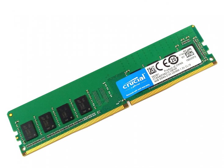 Crucial CT4G4DFS8213 4GB, PC4-17000, 2133MHz, CL15, 1.2V, 288pin DIMM, Desktop DDR4 Memory - Discount Prices, Technical Specs and Reviews - Click Image to Close