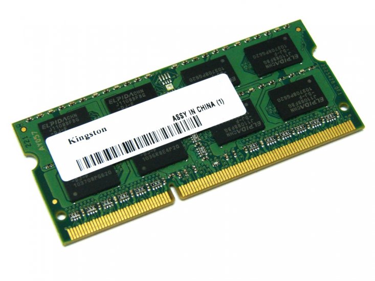 Kingston SNY1333S9-2G-ELF 2GB PC3-10600S-9-10-F2 1333MHz 204pin Laptop / Notebook SODIMM CL9 1.5V Non-ECC DDR3 Memory - Discount Prices, Technical Specs and Reviews - Click Image to Close