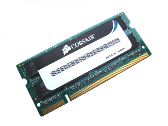 Corsair Value Select VS2GSDS800D2 2GB PC2-6400S 2Rx8 PC2-6400 800MHz 200pin Laptop / Notebook Non-ECC SODIMM CL5 1.8V DDR2 Memory - Discount Prices, Technical Specs and Reviews
