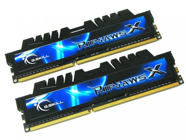 G.Skill F3-10666CL7D-8GBXH PC3-10600 1333MHz 8GB (2 x 4GB Kit) XMP RipjawsX 240pin DIMM Desktop Non-ECC DDR3 Memory - Discount Prices, Technical Specs and Reviews - Click Image to Close