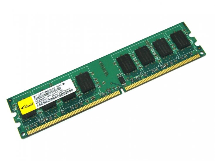 Elixir M2Y2G64TU8HD5B-AC 2GB PC2-6400U-555 800MHz 2Rx8 240-pin DIMM, Non-ECC DDR2 Desktop Memory - Discount Prices, Technical Specs and Reviews - Click Image to Close
