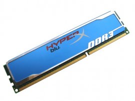 Kingston KHX1333C9D3B1/2G PC3-10600U 2GB HyperX Blu 240pin DIMM Desktop Non-ECC DDR3 Memory - Discount Prices, Technical Specs and Reviews