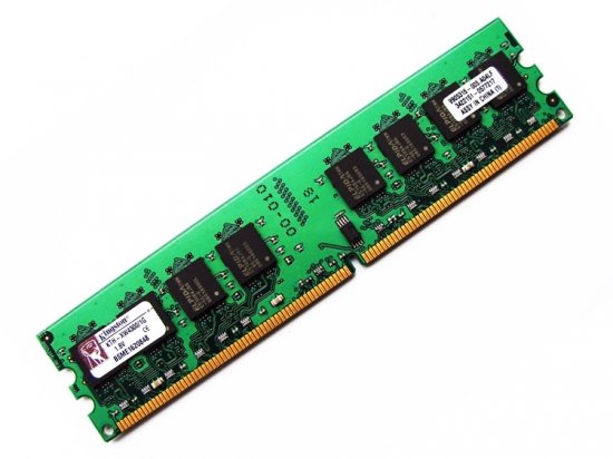 Kingston KTH-XW4300/1G 1GB 2Rx8 667MHz PC2-5300 240-pin DIMM, Non-ECC DDR2 Desktop Memory - Discount Prices, Technical Specs and Reviews