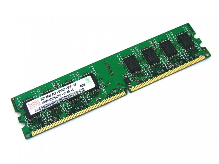 Hynix HYMP125U64CP8-Y5 2GB PC2-5300U-555-12 2Rx8 667MHz CL5 240-pin DIMM, Non-ECC DDR2 Desktop Memory - Discount Prices, Technical Specs and Reviews - Click Image to Close
