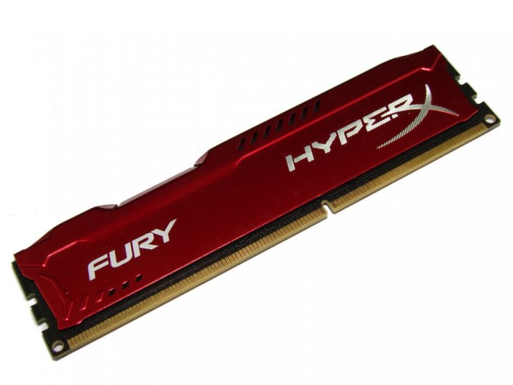 Kingston HX318C10FR/4 4GB PC3-15000 1866MHz HyperX Fury Red 240pin DIMM Desktop Non-ECC DDR3 Memory - Discount Prices, Technical Specs and Reviews - Click Image to Close
