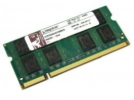 Kingston ACR256X64D2S800C6 2GB PC2-6400S-666-12-E2 800MHz 2Rx8 200pin Laptop / Notebook Non-ECC SODIMM CL6 1.8V DDR2 Memory - Discount Prices, Technical Specs and Reviews
