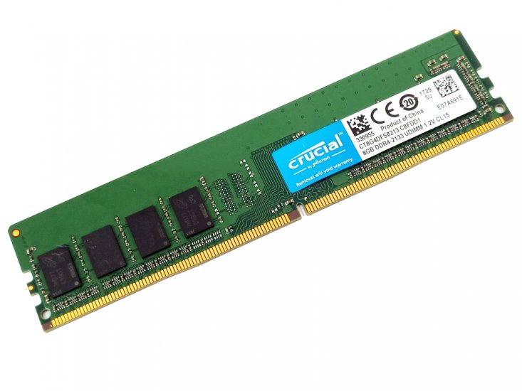Crucial CT8G4DFS8213 8GB 1Rx8 PC4-17000, 2133MHz, CL15, 1.2V, 288pin DIMM, Desktop DDR4 Memory - Discount Prices, Technical Specs and Reviews [DUPLICATE] - Click Image to Close