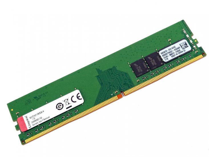 Kingston KCP421NS8/4 4GB 1Rx8 PC4-17000, 2133MHz, CL15, 1.2V, 288pin DIMM, Desktop DDR4 RAM Memory - Discount Prices, Technical Specs and Reviews - Click Image to Close
