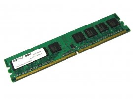 Buffalo D2U667C-2G/HCJ 2GB PC2-5300U-555 667MHz CL5 240-pin DIMM, Non-ECC DDR2 Desktop Memory - Discount Prices, Technical Specs and Reviews