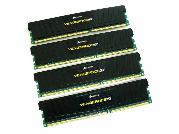 Corsair Vengeance Low Profile CML32GX3M4A1600C10 PC3-12800 1600MHz 32GB (4 x 8GB Dual Channel Kit) 240pin DIMM Desktop Non-ECC DDR3 Memory - Discount Prices, Technical Specs and Reviews - Click Image to Close