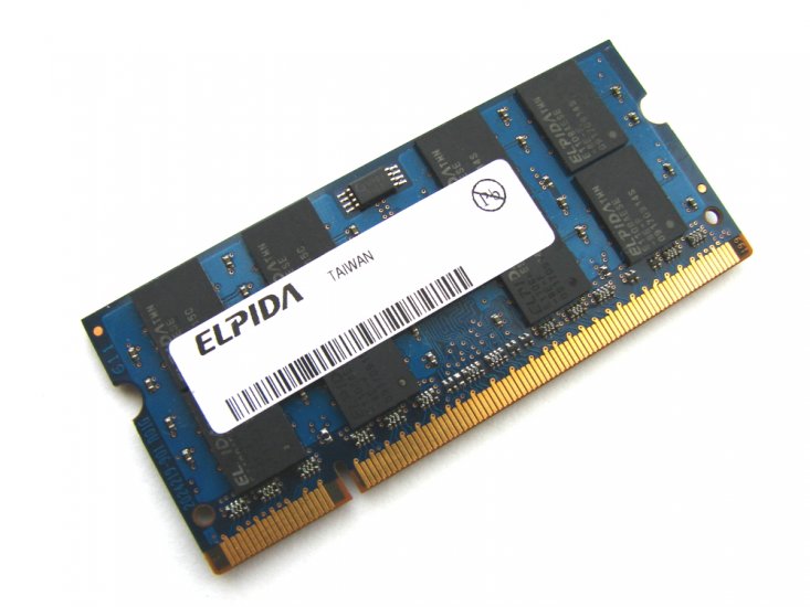 Elpida EBE21UE8AESA-6E-F 2GB PC2-5300S-555 667MHz 200pin Laptop / Notebook Non-ECC SODIMM CL5 1.8V DDR2 Memory - Discount Prices, Technical Specs and Reviews - Click Image to Close