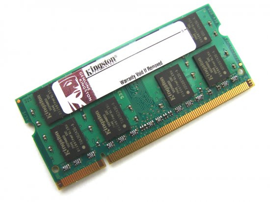 Kingston HP497772-HR2-ELF 2GB PC2-6400S-666-12-E2 800MHz 2Rx8 200pin Laptop / Notebook Non-ECC SODIMM CL6 1.8V DDR2 Memory - Discount Prices, Technical Specs and Reviews