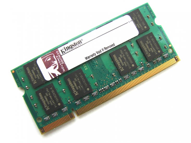 Kingston KFJ-FPC218/2G 2GB 2Rx8 PC2-5300S 667MHz 200pin Laptop / Notebook Non-ECC SODIMM CL5 1.8V DDR2 Memory - Discount Prices, Technical Specs and Reviews - Click Image to Close
