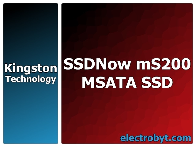 Kingston SSDNow mS200 SMS200S3/30G 30GB mSATA III 6Gbps SSD Internal Solid State Hard Drive - Discount Prices, Technical Specs and Reviews