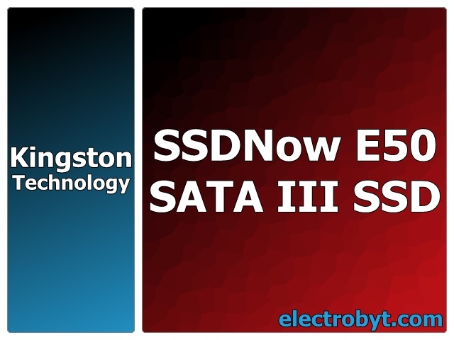 Kingston SE50S37/100G 100GB SSDNow E50 Low Profile SATA III 6Gbps 2.5" SSD Internal Solid State Hard Drive - Discount Prices, Technical Specs and Reviews