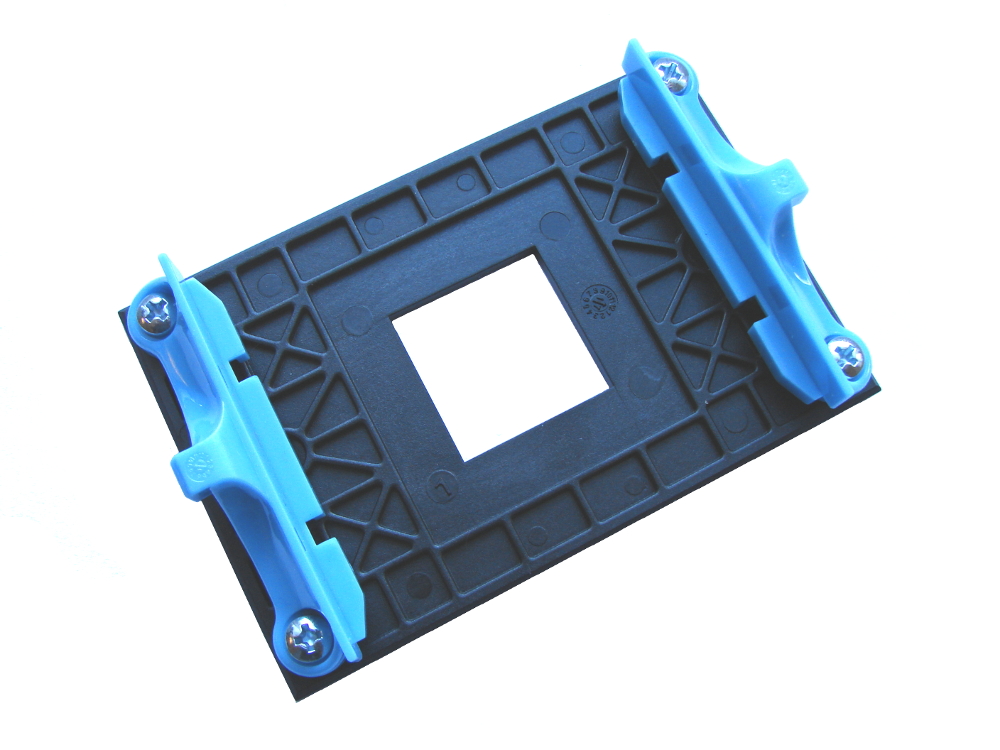 Electrobyt Black/Blue Plastic CPU Bracket for AMD Socket AM4 Ryzen Motherboards (BBMF4) - Discount Prices, Technical Specs and Reviews