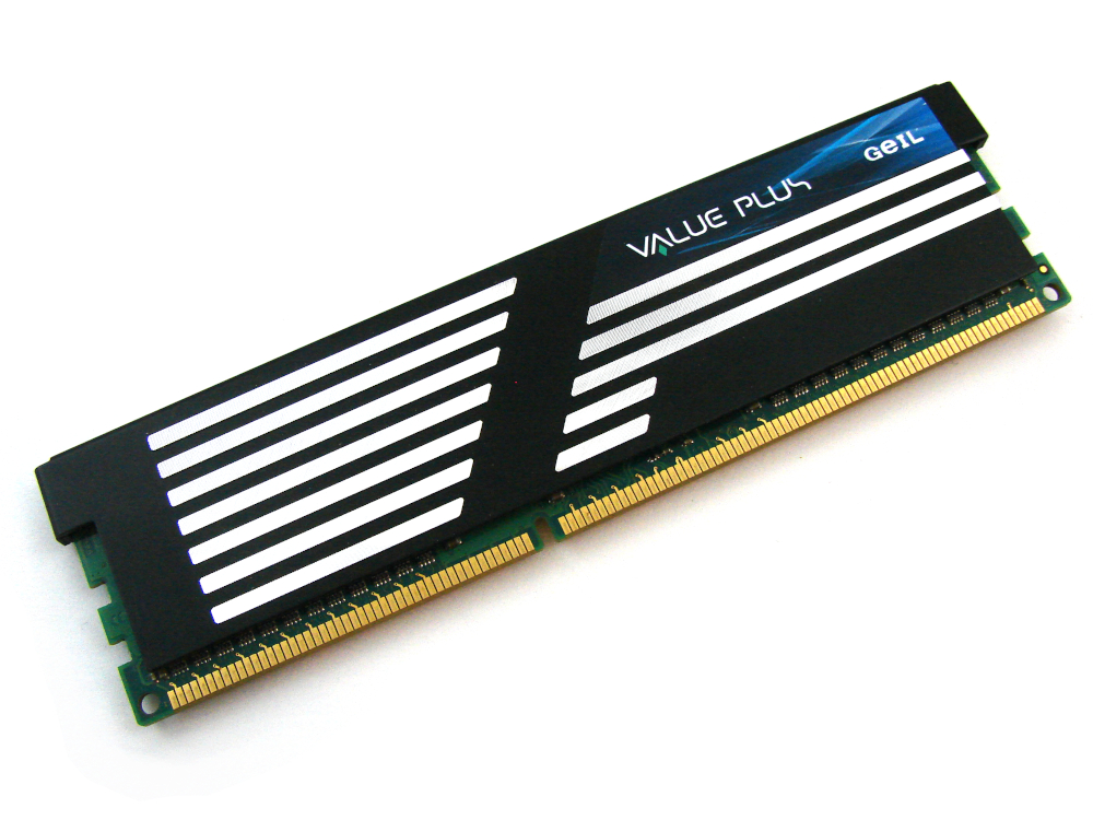 Geil GVP34GB1333C9SC PC3-10660 / PC3-10666 1333MHz 4GB Value PLUS 240pin DIMM Desktop Non-ECC DDR3 Memory - Discount Prices, Technical Specs and Reviews