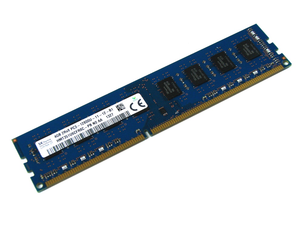 Hynix HMT351U6CFR8C-PB 4GB 2Rx8 PC3-12800U-11-12-B1 1600MHz 240pin DIMM Desktop Non-ECC DDR3 Memory - Discount Prices, Technical Specs and Reviews