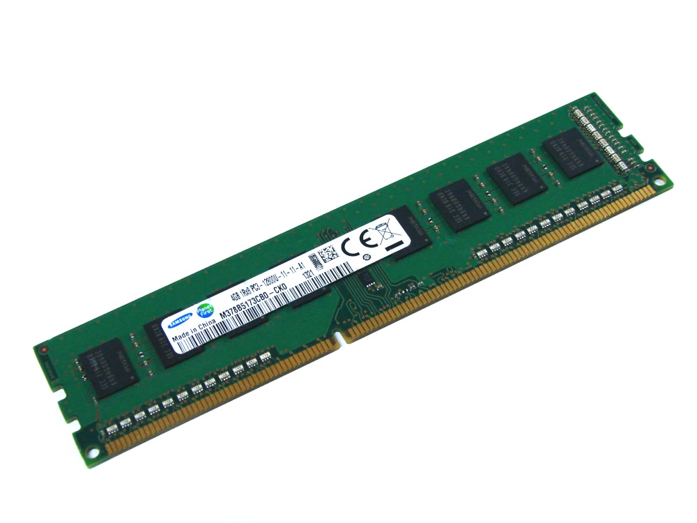 正規取扱店】 SAMSUNG PC3-12800U DDR3-1600 4GB 240ピン DIMM デスクトップパソコン用メモリ  型番：M378B5173QH0-CK0 動作保証品