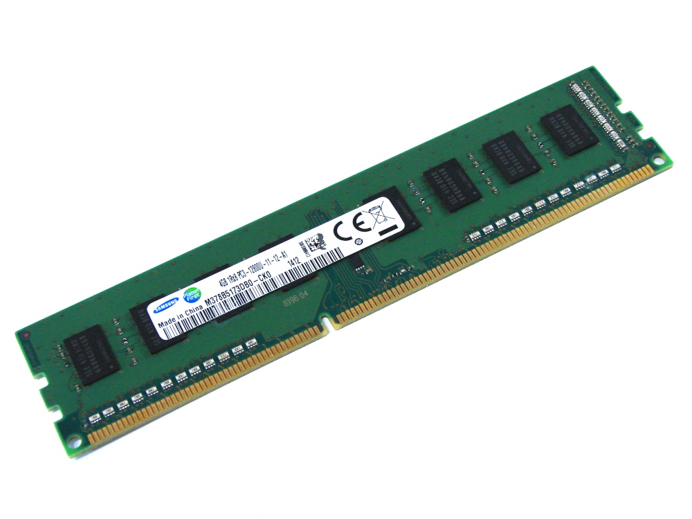 plast gør det fladt sne hvid Samsung M378B5173DB0-CK0 4GB PC3-12800U-11-12-A1 1600MHz 1Rx8 240pin DIMM  Desktop Non-ECC DDR3 Memory - Discount Prices, Technical Specs and Reviews [ Samsung, M378B5173DB0-CK0, PC3-12800U-11-12-A1, 4GB, 1Rx8, Non-ECC DDR3  Memory, Specs, Reviews] - £9.95 :