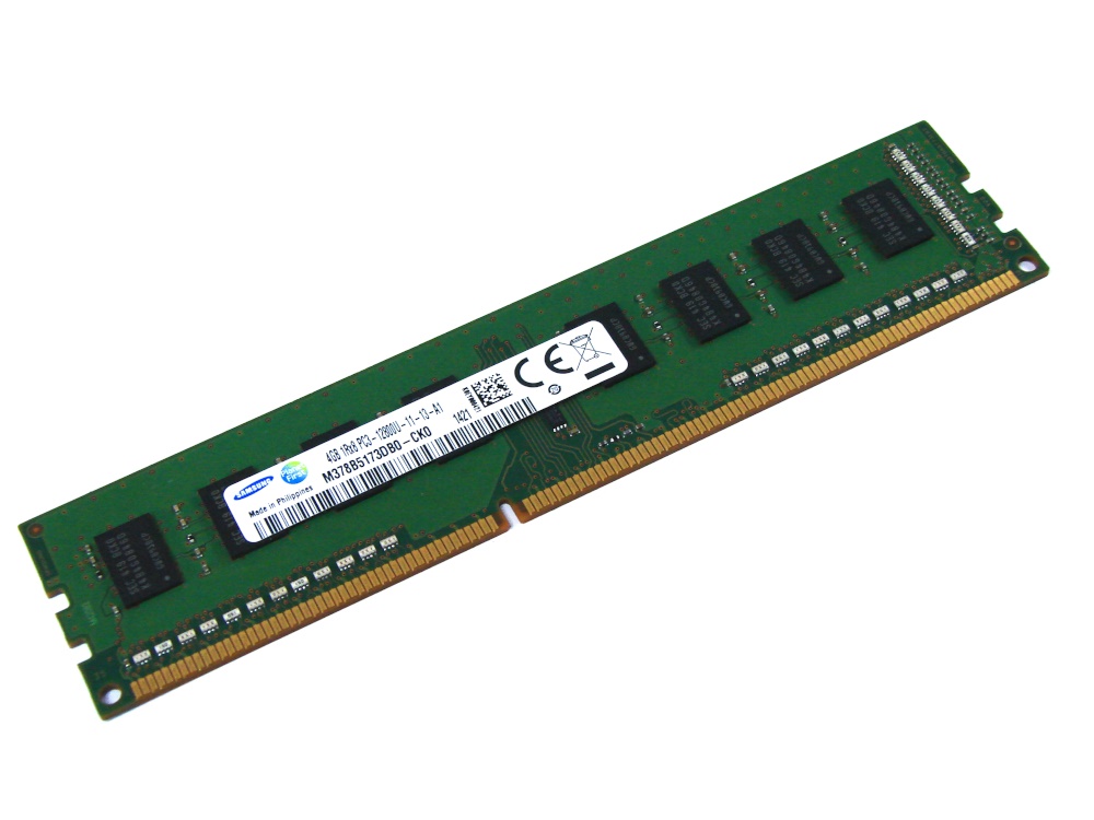 For Samsung 4 GB 1RX8 PC3-12800U DDR3-1600MHz 240PIN 1.5V DIMM Desktop Memory 
