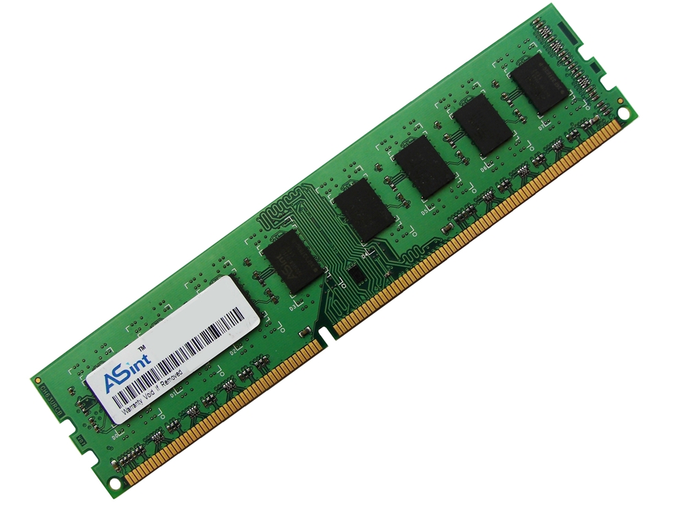 ASint SLA304G08-EDJ1B 4GB PC3-10600U 1333MHz 1Rx8 240-Pin Desktop DDR3 DIMM, RAM Memory, - Discount Prices, Technical Specs and Reviews