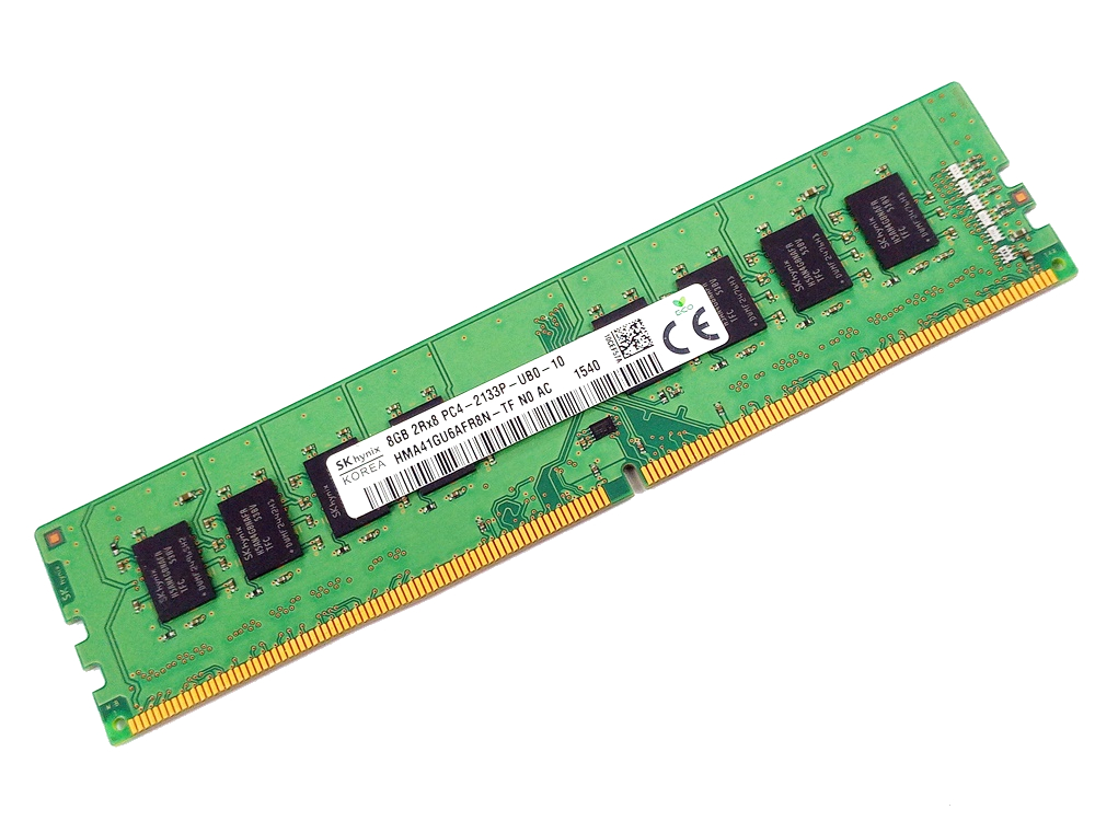 Hynix HMA41GU6AFR8N-TF 8GB PC4-2133P-UB0-10 2Rx8 PC4-17000, 2133MHz, CL15, 1.2V, 288pin DIMM, Desktop DDR4 Memory - Discount Prices, Technical Specs and Reviews