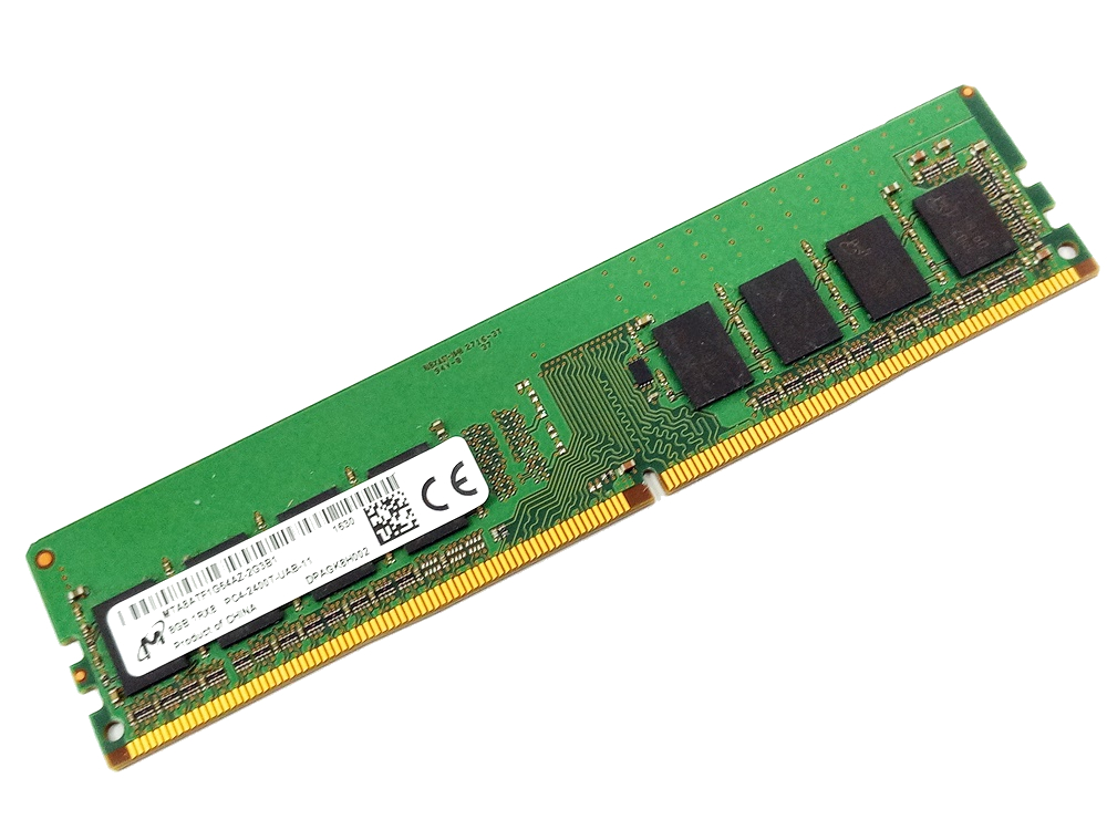 Micron MTA8ATF1G64AZ-2G3B1 8GB PC4-2400T-UAB-11, PC4-19200, 2400MHz, 1Rx8 CL17, 1.2V, 288pin DIMM, Desktop DDR4 Memory - Discount Prices, Technical Specs and Reviews