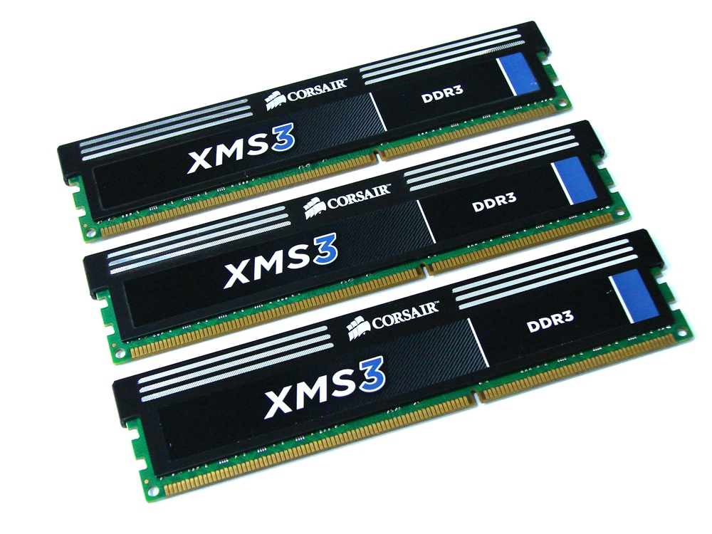 Corsair XMS3 CMX12GX3M3A1333C9 PC3-10600 12GB (3 x 4GB Triple Channel Kit) 240pin DIMM Desktop Non-ECC DDR3 Memory - Discount Prices, Technical Specs and Reviews