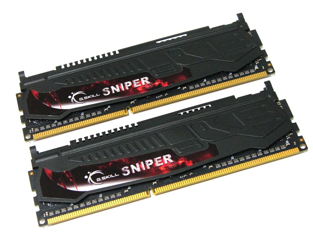 G.Skill F3-14900CL9D-8GBSR PC3-14900 1866MHz 8GB (2 x 4GB Kit) XMP Sniper 240pin DIMM Desktop Non-ECC DDR3 Memory - Discount Prices, Technical Specs and Reviews