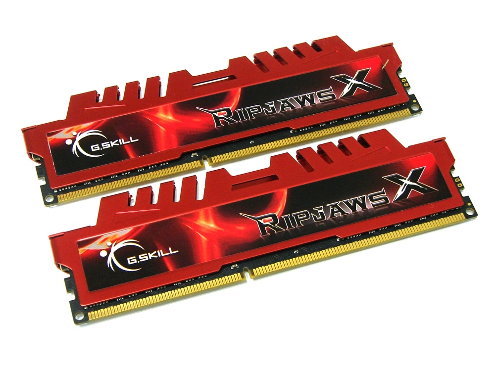 G.Skill F3-12800CL9D-8GBXL PC3-12800 1600MHz 8GB (2 x 4GB Kit) XMP RipjawsX 240pin DIMM Desktop Non-ECC DDR3 Memory - Discount Prices, Technical Specs and Reviews
