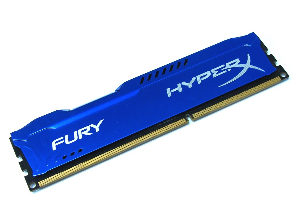 Kingston HX318C10F/8 8GB PC3-15000 1866MHz HyperX Fury Blue 240pin DIMM Desktop Non-ECC DDR3 Memory - Discount Prices, Technical Specs and Reviews