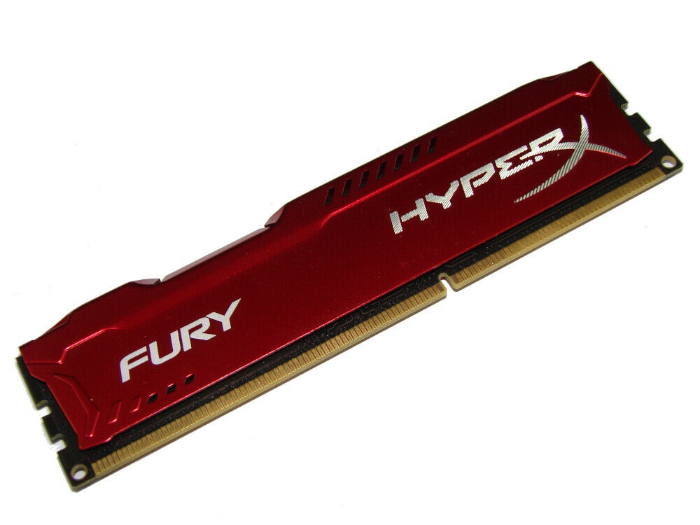 Kingston HX318C10FR/4 4GB PC3-15000 1866MHz HyperX Fury Red 240pin DIMM Desktop Non-ECC DDR3 Memory - Discount Prices, Technical Specs and Reviews