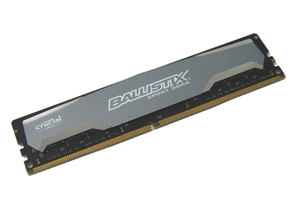 Crucial BLS8G4D240FSA 8GB, Ballistix Sport, PC4-19200, 2400MHz, CL16, 1.2V, 288pin DIMM, Desktop / Gaming DDR4 Memory - Discount Prices, Technical Specs and Reviews